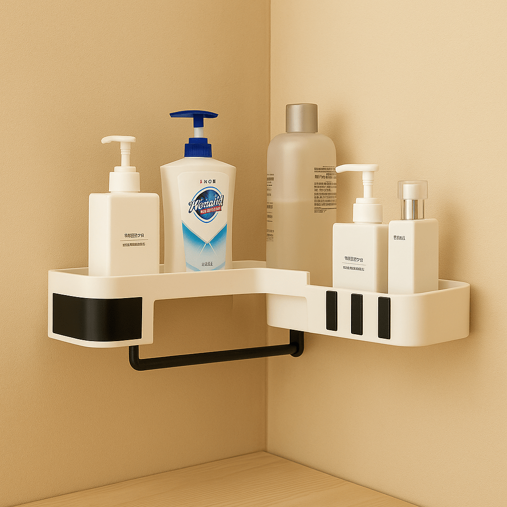 Wandplank - Verborgen Haken & Opvouwbare Hoekoplossing