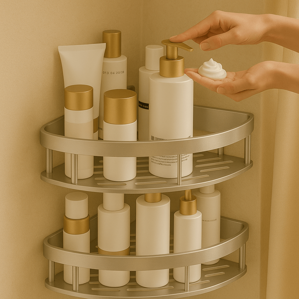 Wandplank – Aluminium Stangontwerp En Zonder Boren Montage