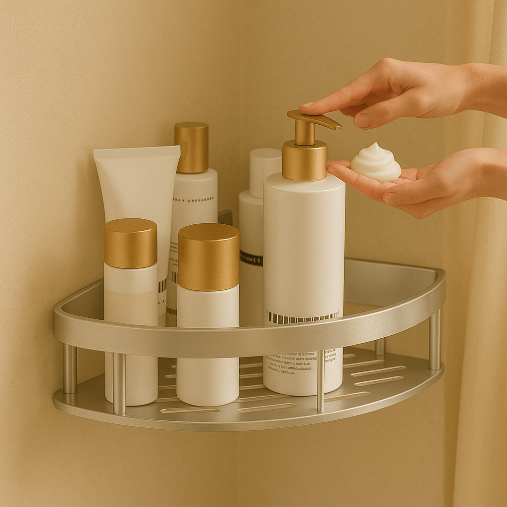 Wandplank – Aluminium Stangontwerp En Zonder Boren Montage