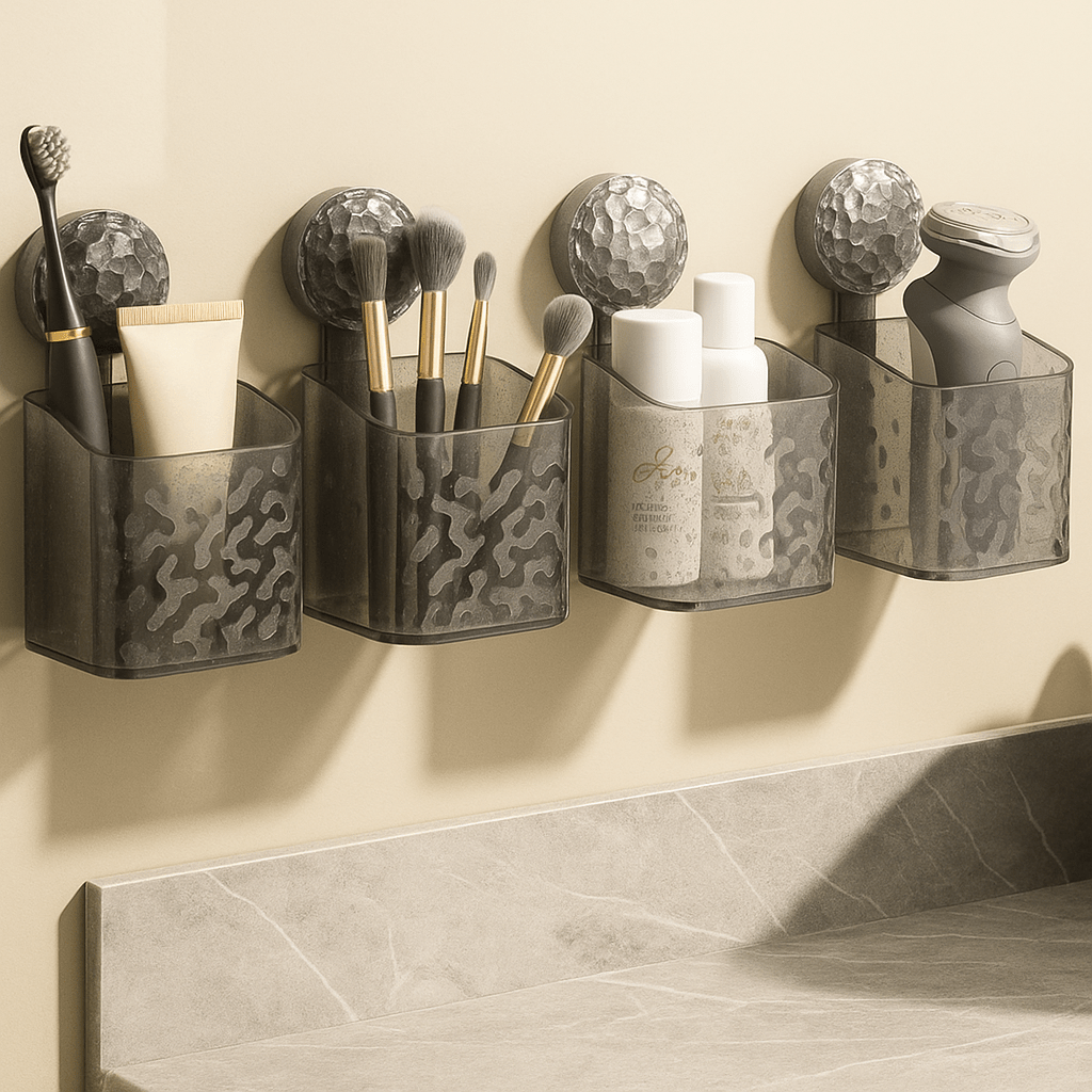 Wandrek - Zuignapmontage En Opbergruimte Zonder Boren