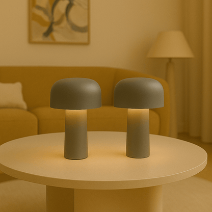 Tafellamp – Paddenstoelvorm & Draadloos Sfeerverlichting