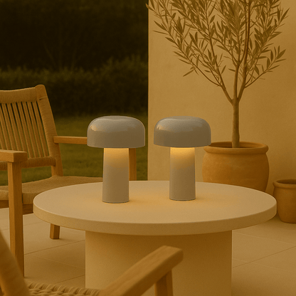 Tafellamp – Paddenstoelvorm & Draadloos Sfeerverlichting