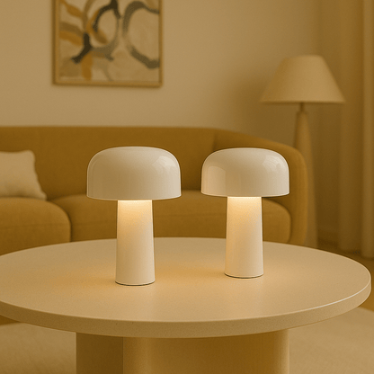 Tafellamp – Paddenstoelvorm & Draadloos Sfeerverlichting