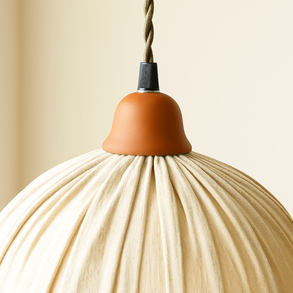 Hanglamp - Stoffen Kap Diffuseert Zachte Warme Gloed