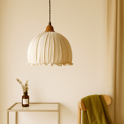 Hanglamp - Stoffen Kap Diffuseert Zachte Warme Gloed